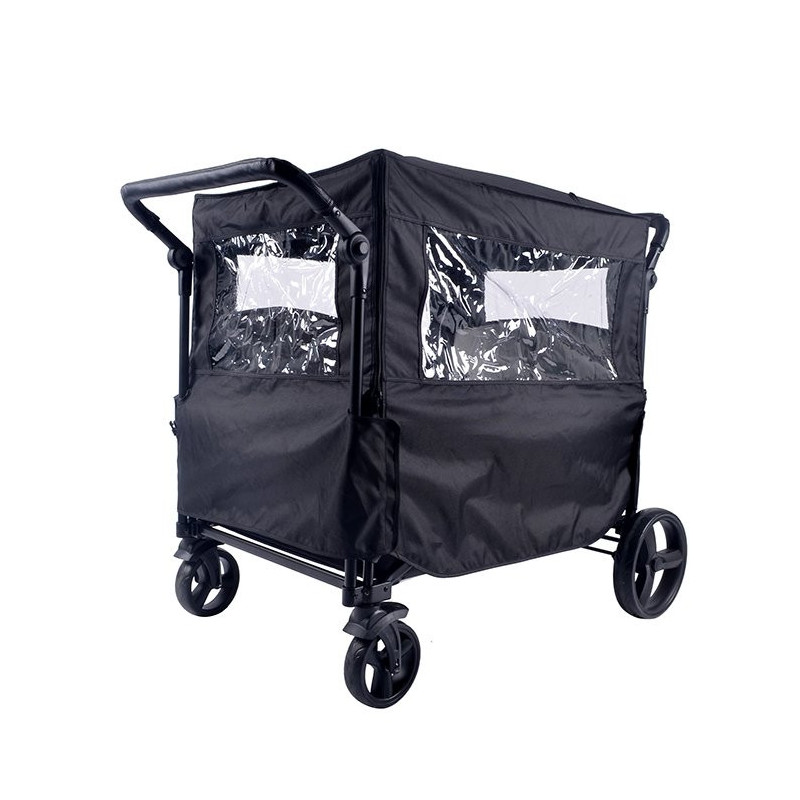 Habillage pluie pour poussette wagon 4 places