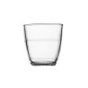 Lot de 6 gobelets duralex en verre trempé 16cl empilable