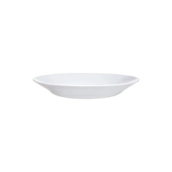 Assiette creuse verre trempé