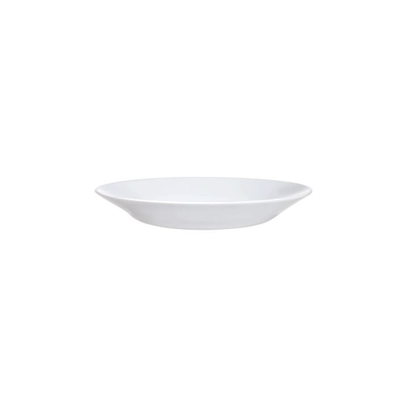 Assiette creuse verre trempé