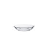 Assiette creuse en verre trempé transparent - 175mm