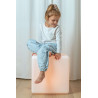 Cube lumineux sensoriel - LED - 40 cm