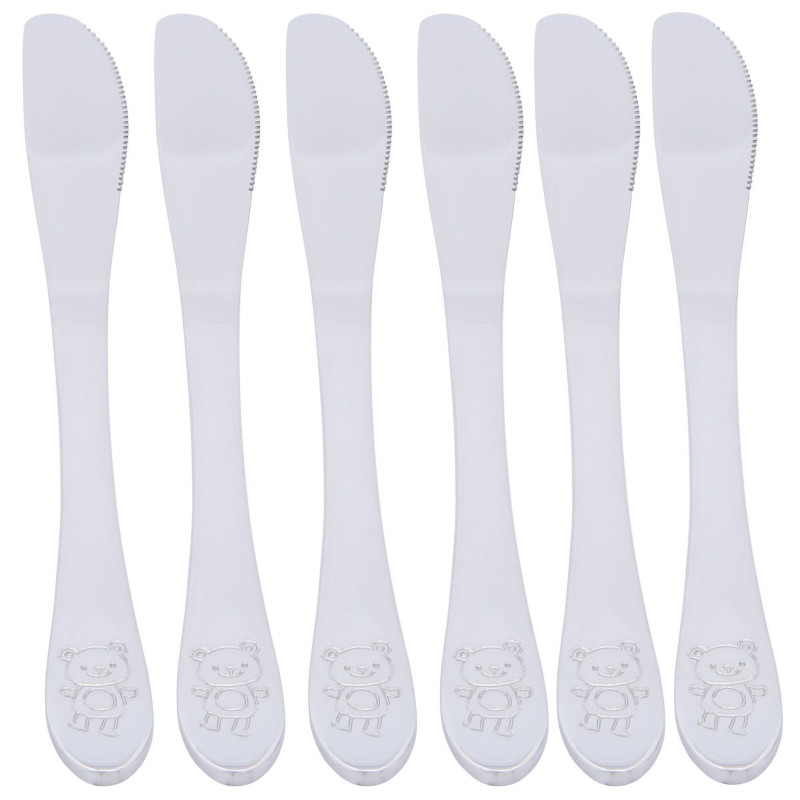 Couteaux Ourson - Lot de 6