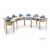 Chaise haute 7 places en bois