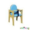 Chaise haute en bois 5 places
