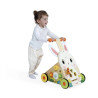 Chariot de marche Multi-Activités Lapin en bois