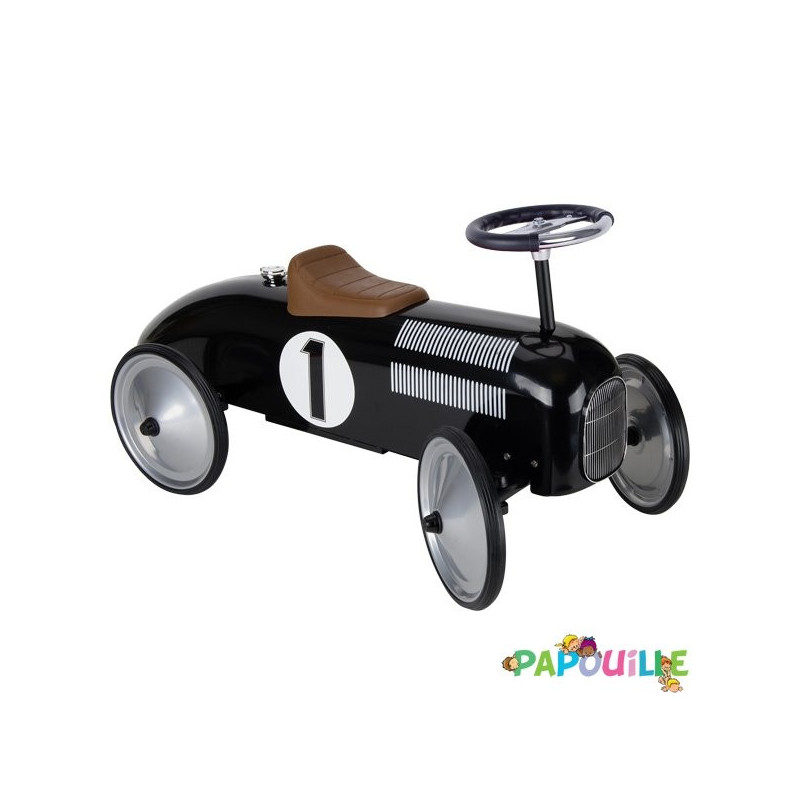 Porteur voiture en course vintage