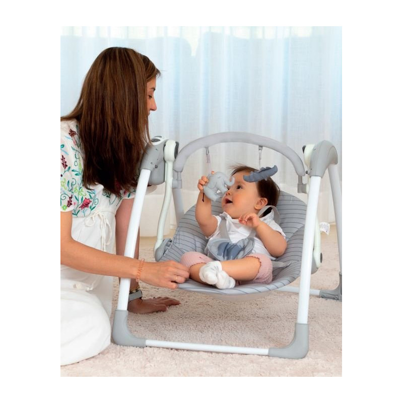 Transat bébé - Gris - jusqu'à 9 Kg
