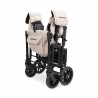 Poussette luxe pro - 4 places - 6 mois +