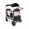 Poussette luxe pro - 4 places - 6 mois +