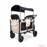 Poussette luxe pro - 4 places - 6 mois +