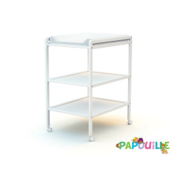 Table à langer basic coloris blanc