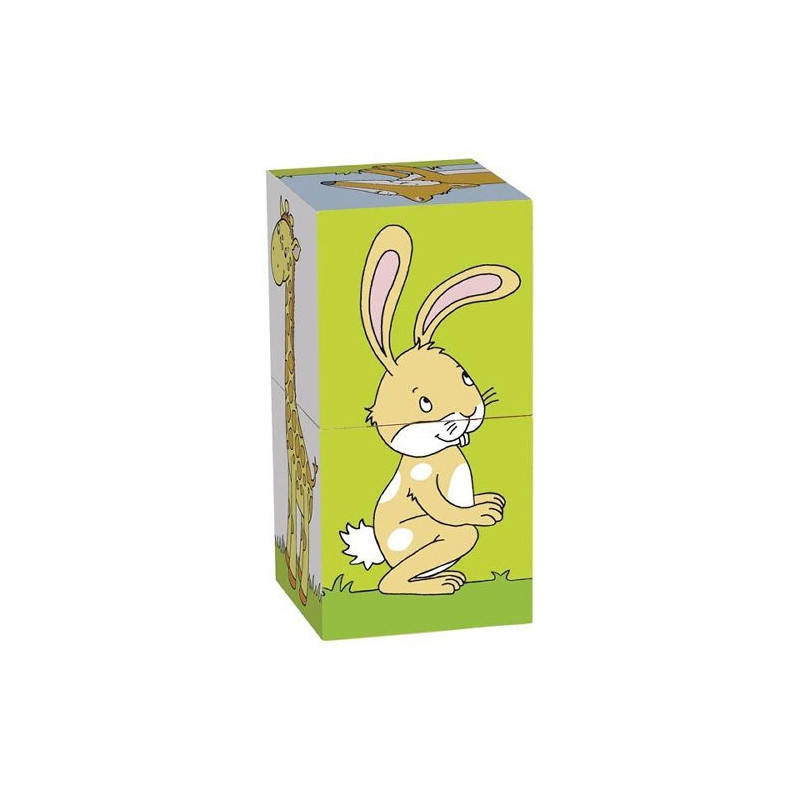 Puzzle de cube Animaux