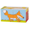 Puzzle de cube Animaux
