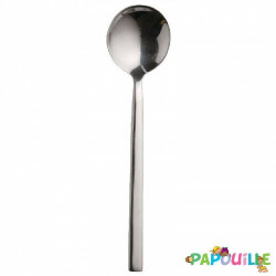 Grande cuillère à soupe inox 20 cm