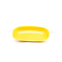 Ravier oval blanc