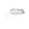 Plateau 5 compartiments inox 30,5 x 23,5 x 2,5 cm avec couvercle