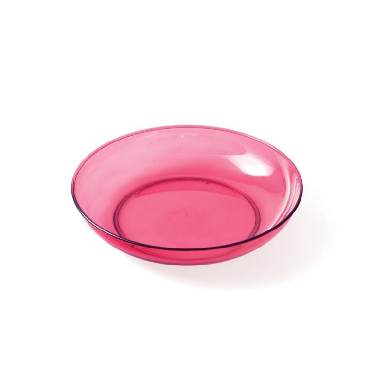 Assiette creuse copolyester bleue