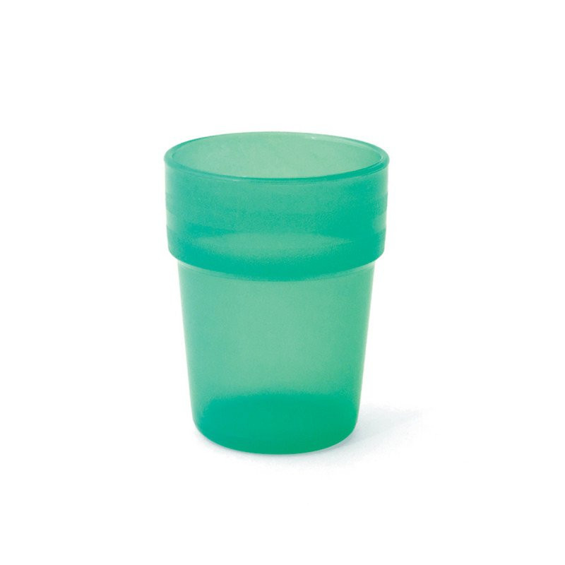 Gobelet empilable polypropylène 16cl vert