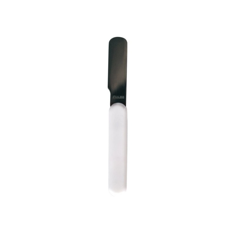 Couteau inox manche blanc non décoré