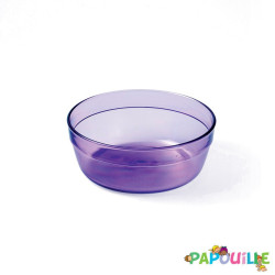 Coupelle copolyester 35 cl transparent bleu