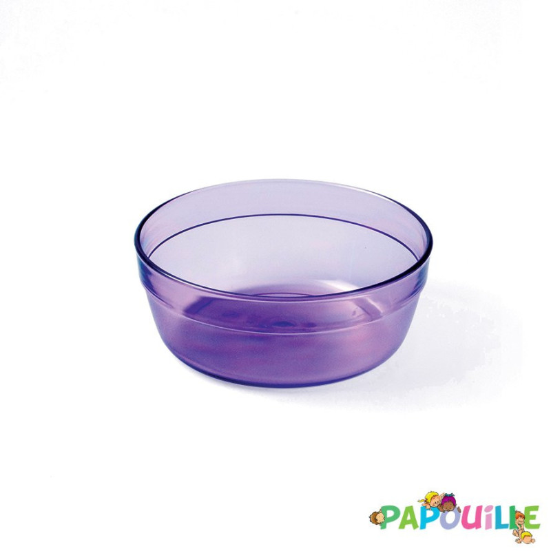 Coupelle copolyester 35 cl transparent bleu