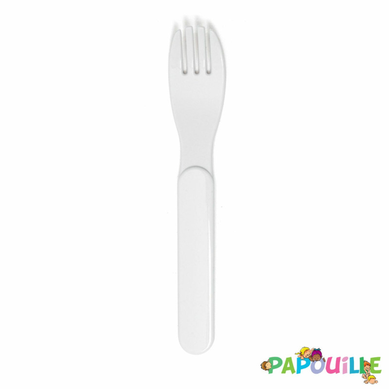 Fourchette copolyester blanc