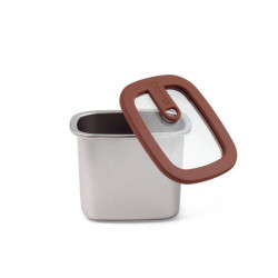 Boite de conservation - 60 cl - Inox micro-ondable