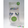 2 tétines bébé débit lent air flex 1 mois +
