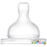 2 tétines bébé débit lent air flex 1 mois +