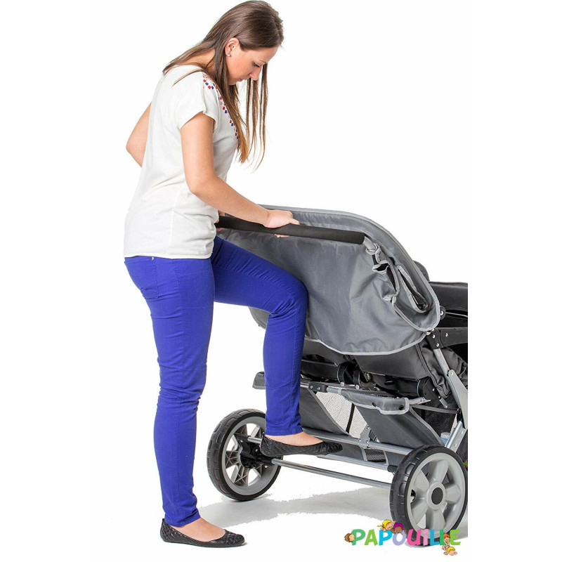 Poussette 4 places cabrio buggy