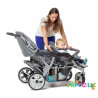 Poussette 4 places cabrio buggy