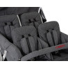 Poussette 4 places cabrio buggy