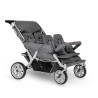 Poussette 4 places cabrio buggy