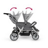 Poussette 4 places cabrio buggy