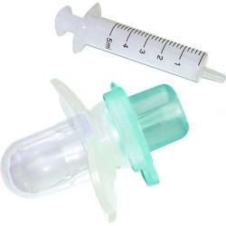 Sucette à réservoir pour médicament