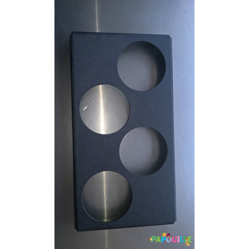 Plaque pour chauffe biberon professionnel 4 trous ø76mm