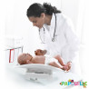 Pèse-bébé électronique et pèse-personne plat pour enfants - métrologie légale classe 3 - homologué à usage médical.