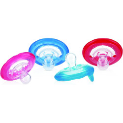 Sucette naturel flex bout cerise 0-6 mois