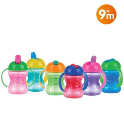 Gobelet 2-en-1 à bec dur et débit libre – 240ml - 9m+