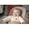 2 sucettes soft touch silicone taille 0-6m physiologique