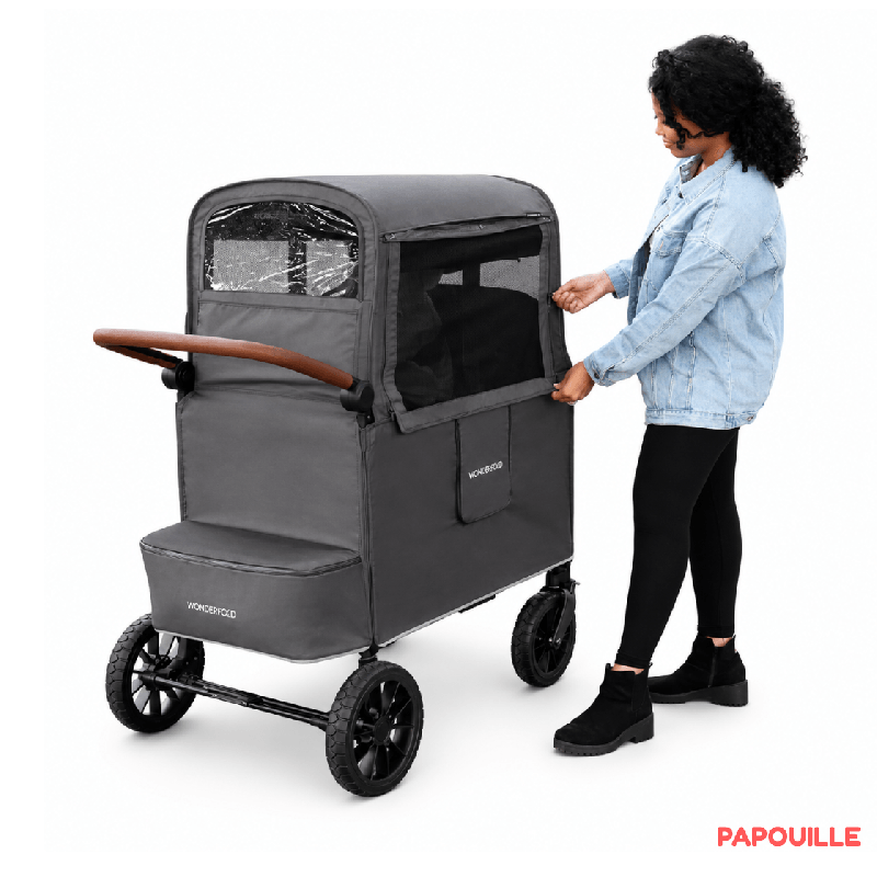 Poussette 4 places - 6 mois +