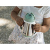 Tasse en inox avec paille 250 ml - Vert sauge