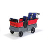 Poussette chariot bus tortue kiddy 6 places
