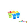 Lot de 6 gobelets 210ml avec bec nuby