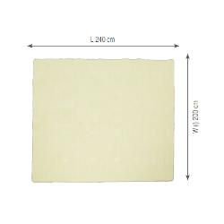 Square Floor Rug - Beige