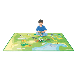 Zoo Themed Play Rug