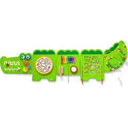 Panneau d'activités murale le grand crocodile