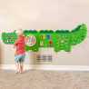 Panneau d'activités murale le grand crocodile