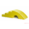 Module dôme à marches en mousse pvc h. 36 cm jaune